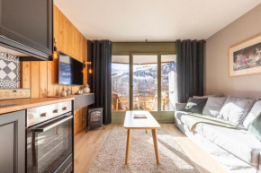Superbe T2 à Isola 2000, casier à ski, wifi